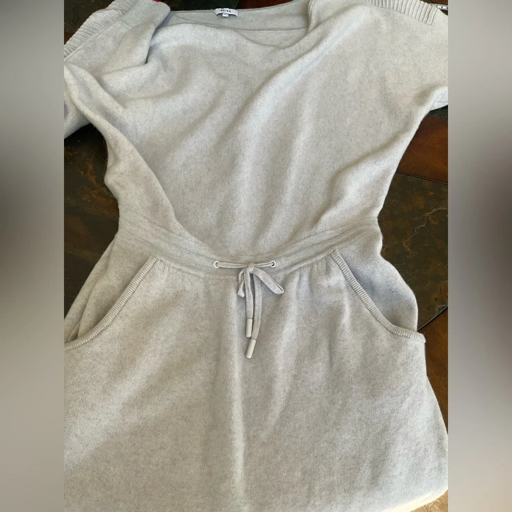 Reiss Off The Shoulder Draped Knot Dress